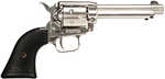 Heritage Rough Rider Single Action Revolver .22 Long Rifle 4.75" Barrel 6 Round Capacity Polymer Star Pattern Grips Nickel Finish