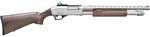 Citadel Mariner Pump Action Shotgun 12 Gauge 3" Chamber 18.5" Barrel 4 Round Capacity Blade Front Sight Tactical Hardwood Stock Nickel Finish