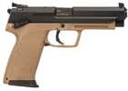 Heckler & Koch USP45 Expert Pistol 45 ACP 5.2" Barrel 12Rd Blued & Tan Finish