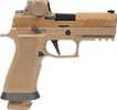 Sig Sauer M18 Pistol 9mm Luger 3.9" Barrel 21Rd Coyote Brown Finish