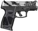 Taurus G3C Pistol 9mm Luger 3.2" Barrel 10Rd Silver Slide Black Finish