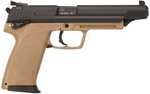 Heckler & Koch USP45 Elite Pistol 45 ACP 6.02" Barrel 12Rd FDE And Blued Finish