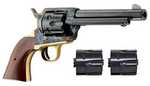 Pietta King Trio Revolver 357 Mag, 9mm, 38 Super 5.5" Barrel 6Rd Color Case Finish