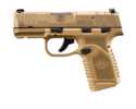 FN Reflex Pistol 9mm Luger 3.3" Barrel 10Rd Flat Dark Earth Finish