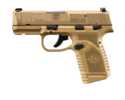 FN Reflex Pistol 9mm Luger 3.3" Barrel 10Rd Flat Dark Earth Finish