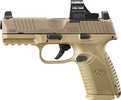 FN 509M MRD w/Optic Pistol 9mm Luger 4" Barrel 10Rd Flat Dark Earth