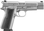 FN High Power Pistol 9mm Luger 4.7" Barrel 10Rd Silver Finish