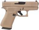 Glock 43X Pistol 9mm Luger 3.41" Barrel 10Rd Flat Dark Earth Finish