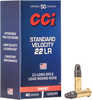 22 Long Rifle 50 Rounds Ammunition CCI 40 Grain Lead