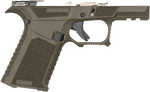 Sct Sub Compact Compatible w/ Glock 43X/48 OD Green Polymer Frame Aggressive Texture Grip