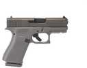 Glock G43X Pistol 9mm Luger 3.39" Barrel 10Rd Gray Finish