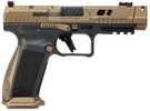 Canik TTI Combat Pistol 9mm Luger 4.6" Barrel 10Rd Bronze Finish