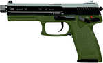 Heckler & Koch Mark 23 Pistol 45 ACP 5.87" Barrel 10Rd Black & Green Finish