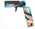 Trailblazer Firearms Lifecard Pistol 22 Long Rifle 2.5" Barrel 1Rd Miami Vice Theme Colors Finish