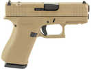 Glock 43X M.O.S. Pistol 9mm Luger 3.41" Barrel 10Rd Flat Dark Earth Finish