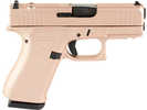 Glock 43X M.O.S. Pistol 9mm Luger 3.41" Barrel 10Rd Custom Rose Gold Finish