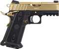 EAA Girsan Witness 2311 Brat Pistol 9mm Luger 3.4" Barrel 17Rd Gold & Black Finish