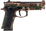 Beretta 92XI Combat Pistol 9mm Luger 4.7" Barrel 10Rd BDU Camouflage Finish