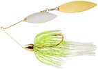 War Eagle Gold Dbl Wil Spinnerbait Wht Cht