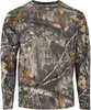 Habit Bear Cave Camo Tee Long Sleeve Realtree Edge Medium 