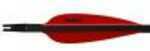 Flex Fletch FFP ShieldCut Vane Red 3.6 in. 39 pk. Model: FFP-360-RD-39