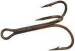 Eagle Claw Fishing Tackle Lake And Stream Bronze Treble 12/0 2pk 12030-129