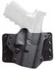 BlackPoint Tactical Leather Wing OWB Holster Fits Sig P365 AXG Legion Right Hand Black Kydex & Leather 1.75" Belt Loops 