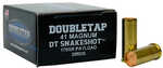 DoubleTap Ammunition SnakeShot 41 Magnum 175 Grain #9 Shot with Hardcast Full Wadcutter 20 Round Box 41MSS2