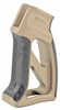 Fortis Manufacturing Inc. Torque Pistol Grip Flat Dark Earth Anodized Finish With Carbon Fiber Fits Ar Rifles Tor-pg-cf-