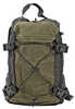 Grey Ghost Gear Throwback Low Profile Backpack Made of a Robust Waxed Canvas Material Black/Olive Drab 15"L X 9"W X 6"D 