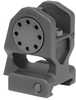 Midwest Industries Combat Rifle Rear Sight Mil-Spec Height Standard A2 Aperture 6061 Aluminum Black Finish