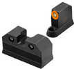 Xs Sights R3d 2.0 Tritium Night Sight For Cz P10 Suppressor Height Orange Front Outline Orange Tritium Front/rear Cz-r20