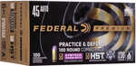 Federal Practice & Defend 45 ACP 230 Gr Hst 100 Bx MFN P45Hst2Tm100