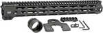 Midwest Industries Mig4M15 Tactical G4M Handguard AR-15 Black Hardcoat Anodized 15 6061-T6 Aluminum M-LOK