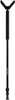 Swagger Swagstick61 Shooting Stick Monopod, 24-61" Adjustment, Black