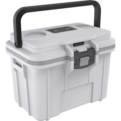 Pelican 8Q-1-WHTGRY IM 8 Quart Elite Cooler, White Grey