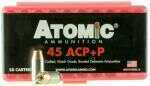 45 ACP 50 Rounds Ammunition Atomic 185 Grain Hollow Point