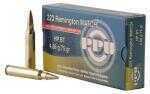 223 Remington 20 Rounds Ammunition Prvi Partizan 75 Grain Hollow Point Boat Tail