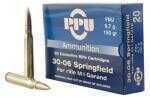 30-06 Springfield 20 Rounds Ammunition Prvi Partizan 150 Grain Full Metal Jacket