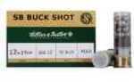 12 Gauge 10 Rounds Ammunition Sellier & Bellot 2 3/4" 12 Pellets Lead #00 Buck