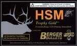 300 Weatherby Magnum 20 Rounds Ammunition HSM 168 Grain Hollow Point