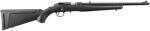 Ruger American Rifle 22 Long With Threaded 18" Blued Barrel Black Synthetic Stock