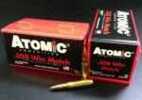 308 Winchester 50 Rounds Ammunition Atomic 168 Grain Hollow Point