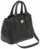 Bulldog Cases Concealed Carrie Purse Satchel Black W/Black Trim