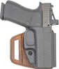 VERSACARRY VSLIDE Holster OWB Hybrid For Glock 43 Poly/Brown