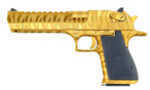 Magnum Research Desert Eagle Mark XIX 44 6" Barrel 8 Round Tiger Striped Gold Blemished Semi Automatic Pistol ZDE44TGTS